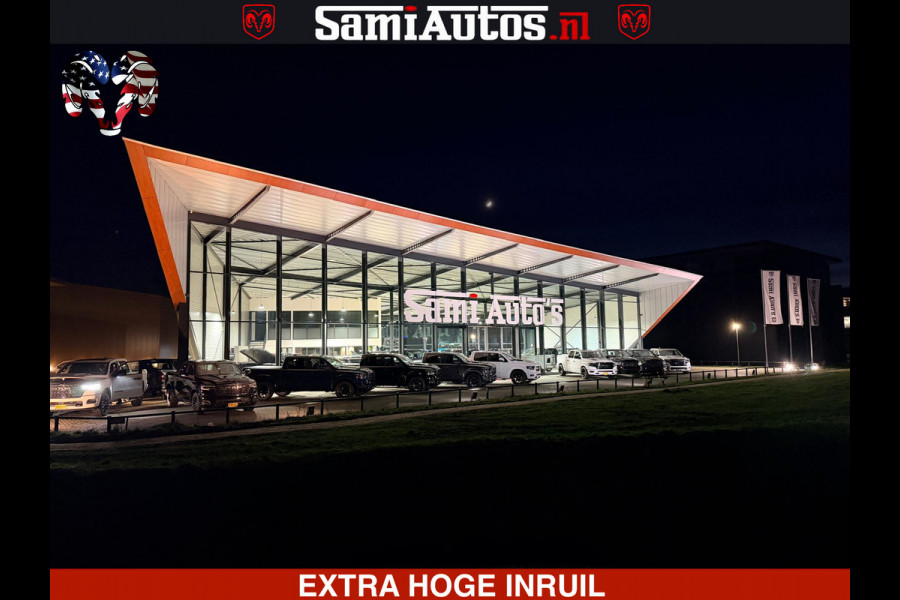 Dodge Ram HULK Pack | Limited Night H.O 540HP 706Nm | Massage + Full Option | De Meest Luxe en Volle Pick-Up in zijn Klasse | Hulk Pack is Comfortabele Dubbele Cabine met Royale 5 Zitplaatsen | BPM vrij | Nu Leverbaar uit Voorraad | Voorraad Nr 2353 - 5412