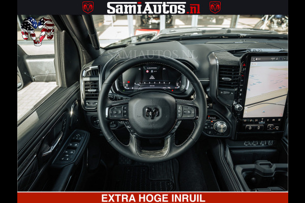 Dodge Ram HULK Pack | Limited Night H.O 540HP 706Nm | Massage + Full Option | De Meest Luxe en Volle Pick-Up in zijn Klasse | Hulk Pack is Comfortabele Dubbele Cabine met Royale 5 Zitplaatsen | BPM vrij | Nu Leverbaar uit Voorraad | Voorraad Nr 2353 - 5412