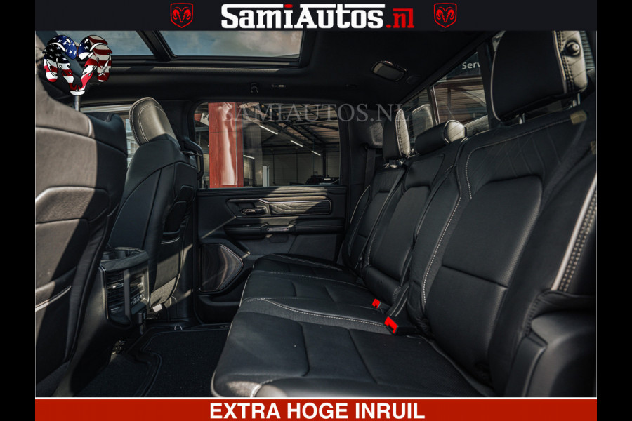 Dodge Ram HULK Pack | Limited Night H.O 540HP 706Nm | Massage + Full Option | De Meest Luxe en Volle Pick-Up in zijn Klasse | Hulk Pack is Comfortabele Dubbele Cabine met Royale 5 Zitplaatsen | BPM vrij | Nu Leverbaar uit Voorraad | Voorraad Nr 2353 - 5412