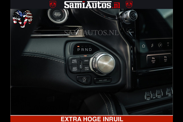 Dodge Ram HULK Pack | Limited Night H.O 540HP 706Nm | Massage + Full Option | De Meest Luxe en Volle Pick-Up in zijn Klasse | Hulk Pack is Comfortabele Dubbele Cabine met Royale 5 Zitplaatsen | BPM vrij | Nu Leverbaar uit Voorraad | Voorraad Nr 2353 - 5412