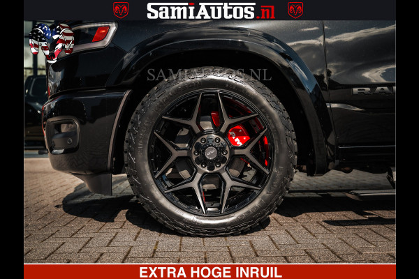 Dodge Ram HULK Pack | Limited Night H.O 540HP 706Nm | Massage + Full Option | De Meest Luxe en Volle Pick-Up in zijn Klasse | Hulk Pack is Comfortabele Dubbele Cabine met Royale 5 Zitplaatsen | BPM vrij | Nu Leverbaar uit Voorraad | Voorraad Nr 2353 - 5412