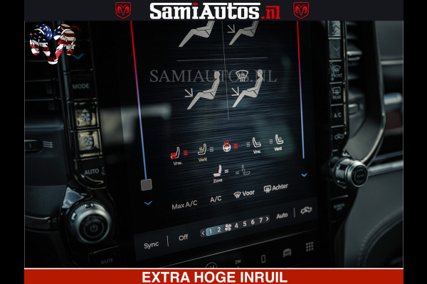 Dodge Ram HULK Pack | Limited Night H.O 540HP 706Nm | Massage + Full Option | De Meest Luxe en Volle Pick-Up in zijn Klasse | Hulk Pack is Comfortabele Dubbele Cabine met Royale 5 Zitplaatsen | BPM vrij | Nu Leverbaar uit Voorraad | Voorraad Nr 2353 - 5412