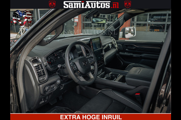 Dodge Ram HULK Pack | Limited Night H.O 540HP 706Nm | Massage + Full Option | De Meest Luxe en Volle Pick-Up in zijn Klasse | Hulk Pack is Comfortabele Dubbele Cabine met Royale 5 Zitplaatsen | BPM vrij | Nu Leverbaar uit Voorraad | Voorraad Nr 2353 - 5412