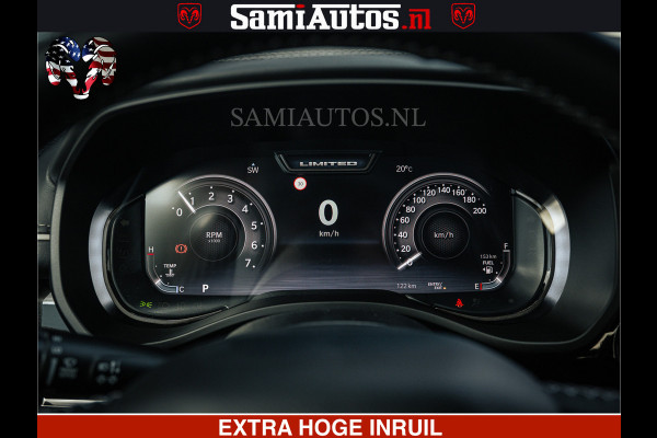 Dodge Ram HULK Pack | Limited Night H.O 540HP 706Nm | Massage + Full Option | De Meest Luxe en Volle Pick-Up in zijn Klasse | Hulk Pack is Comfortabele Dubbele Cabine met Royale 5 Zitplaatsen | BPM vrij | Nu Leverbaar uit Voorraad | Voorraad Nr 2353 - 5412