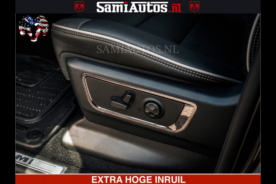 Dodge Ram HULK Pack | Limited Night H.O 540HP 706Nm | Massage + Full Option | De Meest Luxe en Volle Pick-Up in zijn Klasse | Hulk Pack is Comfortabele Dubbele Cabine met Royale 5 Zitplaatsen | BPM vrij | Nu Leverbaar uit Voorraad | Voorraad Nr 2353 - 5412