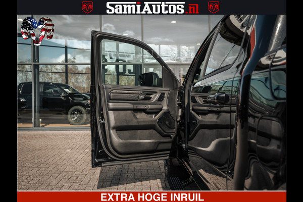 Dodge Ram HULK Pack | Limited Night H.O 540HP 706Nm | Massage + Full Option | De Meest Luxe en Volle Pick-Up in zijn Klasse | Hulk Pack is Comfortabele Dubbele Cabine met Royale 5 Zitplaatsen | BPM vrij | Nu Leverbaar uit Voorraad | Voorraad Nr 2353 - 5412