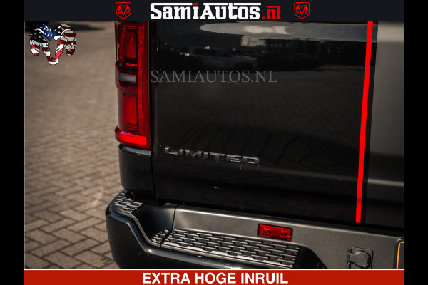 Dodge Ram HULK Pack | Limited Night H.O 540HP 706Nm | Massage + Full Option | De Meest Luxe en Volle Pick-Up in zijn Klasse | Hulk Pack is Comfortabele Dubbele Cabine met Royale 5 Zitplaatsen | BPM vrij | Nu Leverbaar uit Voorraad | Voorraad Nr 2353 - 5412