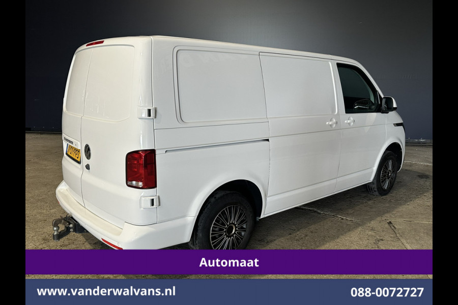 Volkswagen Transporter 2.0 TDI 150pk Automaat L1H1 Euro6 Airco | Navigatie | Camera | Android Auto | Cruisecontrol | Trekhaak Parkeersensoren, Bijrijdersbank