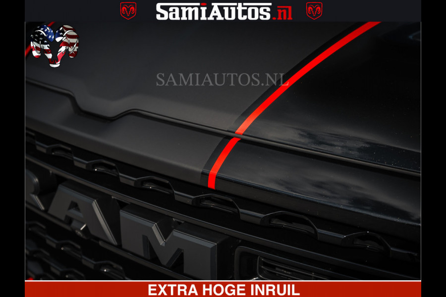 Dodge Ram HULK | Limited Night H.O 540HP 706Nm | Massage + Full Option | De Meest Luxe en Volle Pick-Up in zijn Klasse | Hulk Pack is meer Comfortabele Dubbele Cabine met Royale 5 Zitplaatsen | BPM vrij | Nu Leverbaar uit Voorraad | Voorraad Nr 2357 - 5182