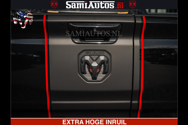 Dodge Ram HULK | Limited Night H.O 540HP 706Nm | Massage + Full Option | De Meest Luxe en Volle Pick-Up in zijn Klasse | Hulk Pack is meer Comfortabele Dubbele Cabine met Royale 5 Zitplaatsen | BPM vrij | Nu Leverbaar uit Voorraad | Voorraad Nr 2357 - 5182