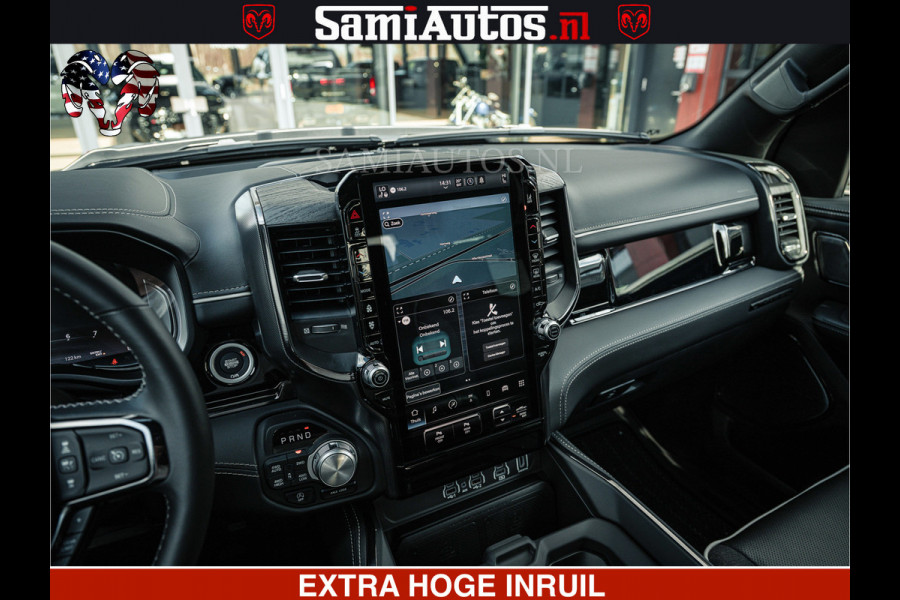 Dodge Ram HULK | Limited Night H.O 540HP 706Nm | Massage + Full Option | De Meest Luxe en Volle Pick-Up in zijn Klasse | Hulk Pack is meer Comfortabele Dubbele Cabine met Royale 5 Zitplaatsen | BPM vrij | Nu Leverbaar uit Voorraad | Voorraad Nr 2357 - 5182