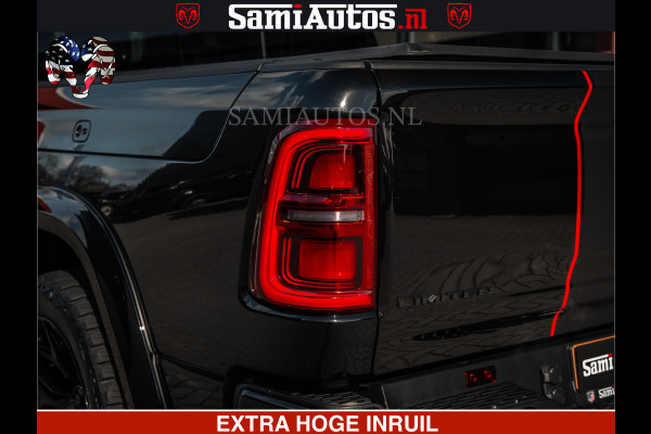 Dodge Ram HULK | Limited Night H.O 540HP 706Nm | Massage + Full Option | De Meest Luxe en Volle Pick-Up in zijn Klasse | Hulk Pack is meer Comfortabele Dubbele Cabine met Royale 5 Zitplaatsen | BPM vrij | Nu Leverbaar uit Voorraad | Voorraad Nr 2357 - 5182