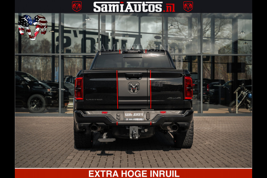 Dodge Ram HULK | Limited Night H.O 540HP 706Nm | Massage + Full Option | De Meest Luxe en Volle Pick-Up in zijn Klasse | Hulk Pack is meer Comfortabele Dubbele Cabine met Royale 5 Zitplaatsen | BPM vrij | Nu Leverbaar uit Voorraad | Voorraad Nr 2357 - 5182