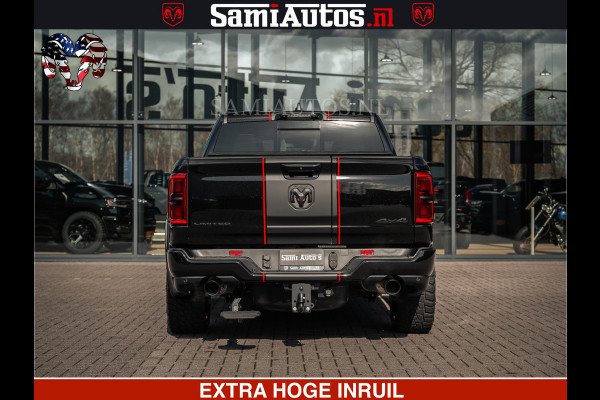 Dodge Ram HULK | Limited Night H.O 540HP 706Nm | Massage + Full Option | De Meest Luxe en Volle Pick-Up in zijn Klasse | Hulk Pack is meer Comfortabele Dubbele Cabine met Royale 5 Zitplaatsen | BPM vrij | Nu Leverbaar uit Voorraad | Voorraad Nr 2357 - 5182