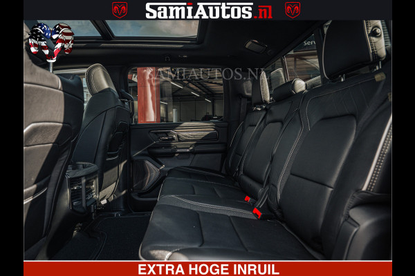 Dodge Ram HULK | Limited Night H.O 540HP 706Nm | Massage + Full Option | De Meest Luxe en Volle Pick-Up in zijn Klasse | Hulk Pack is meer Comfortabele Dubbele Cabine met Royale 5 Zitplaatsen | BPM vrij | Nu Leverbaar uit Voorraad | Voorraad Nr 2357 - 5182