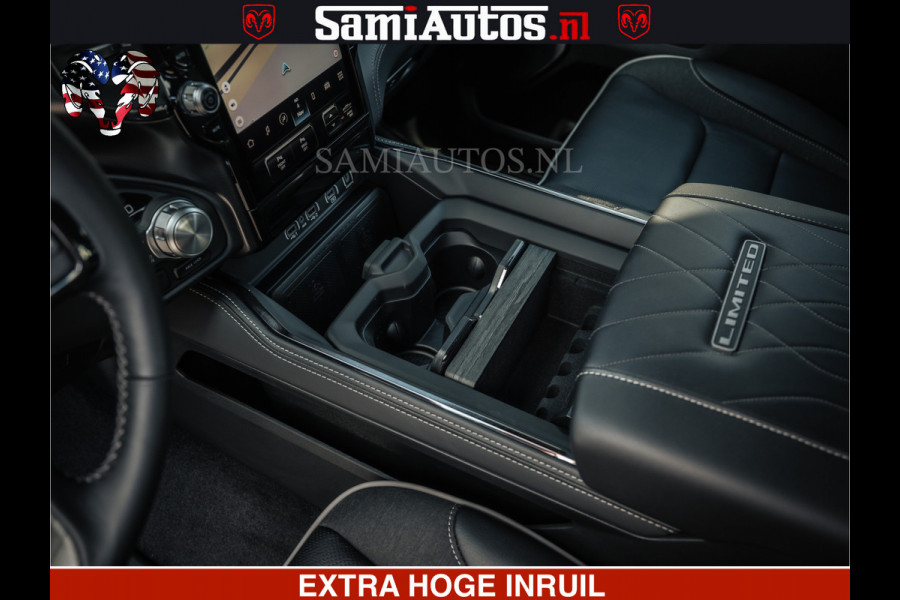 Dodge Ram HULK | Limited Night H.O 540HP 706Nm | Massage + Full Option | De Meest Luxe en Volle Pick-Up in zijn Klasse | Hulk Pack is meer Comfortabele Dubbele Cabine met Royale 5 Zitplaatsen | BPM vrij | Nu Leverbaar uit Voorraad | Voorraad Nr 2357 - 5182