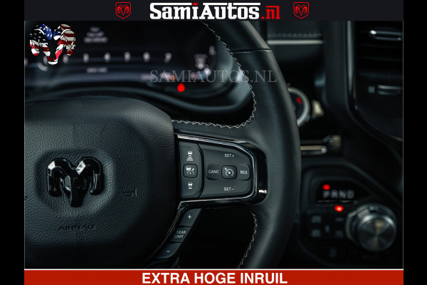 Dodge Ram HULK | Limited Night H.O 540HP 706Nm | Massage + Full Option | De Meest Luxe en Volle Pick-Up in zijn Klasse | Hulk Pack is meer Comfortabele Dubbele Cabine met Royale 5 Zitplaatsen | BPM vrij | Nu Leverbaar uit Voorraad | Voorraad Nr 2357 - 5182