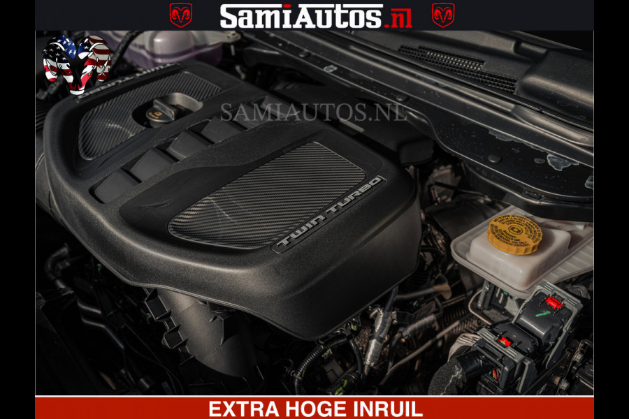 Dodge Ram HULK | Limited Night H.O 540HP 706Nm | Massage + Full Option | De Meest Luxe en Volle Pick-Up in zijn Klasse | Hulk Pack is meer Comfortabele Dubbele Cabine met Royale 5 Zitplaatsen | BPM vrij | Nu Leverbaar uit Voorraad | Voorraad Nr 2357 - 5182