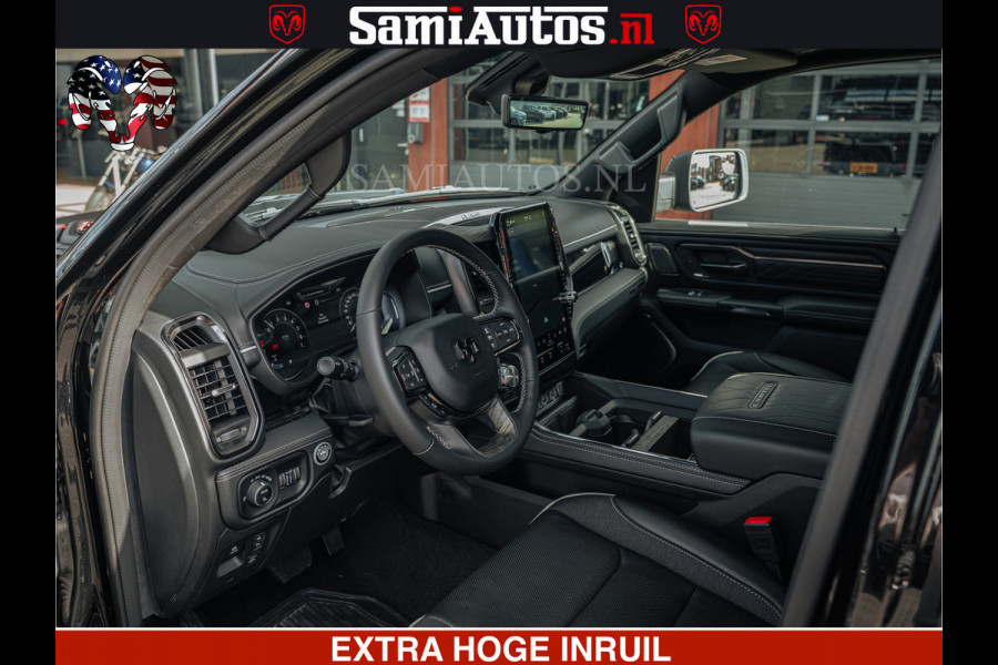 Dodge Ram HULK | Limited Night H.O 540HP 706Nm | Massage + Full Option | De Meest Luxe en Volle Pick-Up in zijn Klasse | Hulk Pack is meer Comfortabele Dubbele Cabine met Royale 5 Zitplaatsen | BPM vrij | Nu Leverbaar uit Voorraad | Voorraad Nr 2357 - 5182