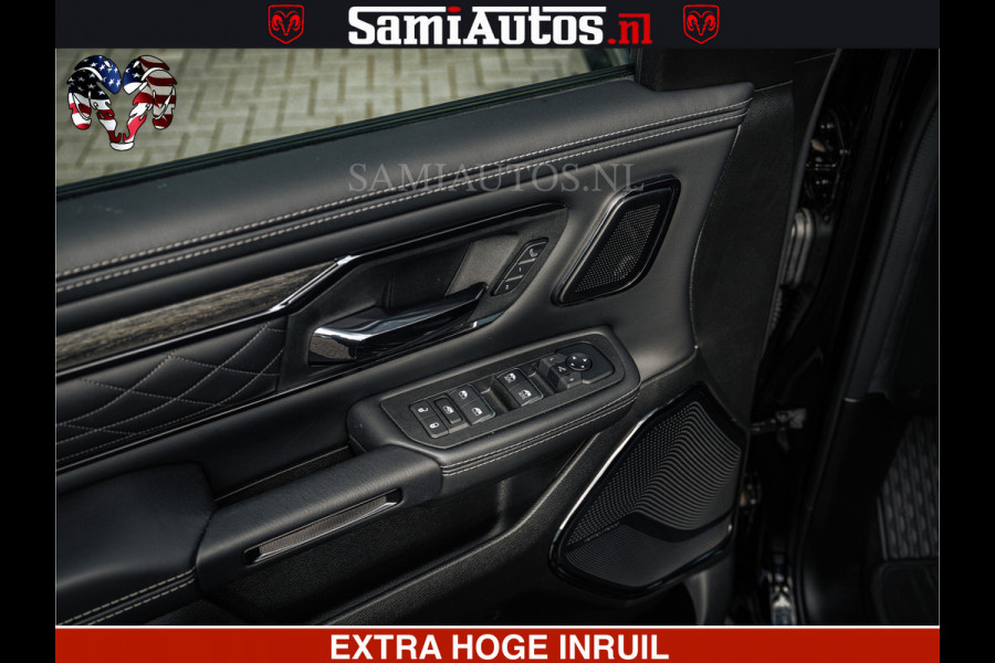 Dodge Ram HULK | Limited Night H.O 540HP 706Nm | Massage + Full Option | De Meest Luxe en Volle Pick-Up in zijn Klasse | Hulk Pack is meer Comfortabele Dubbele Cabine met Royale 5 Zitplaatsen | BPM vrij | Nu Leverbaar uit Voorraad | Voorraad Nr 2357 - 5182