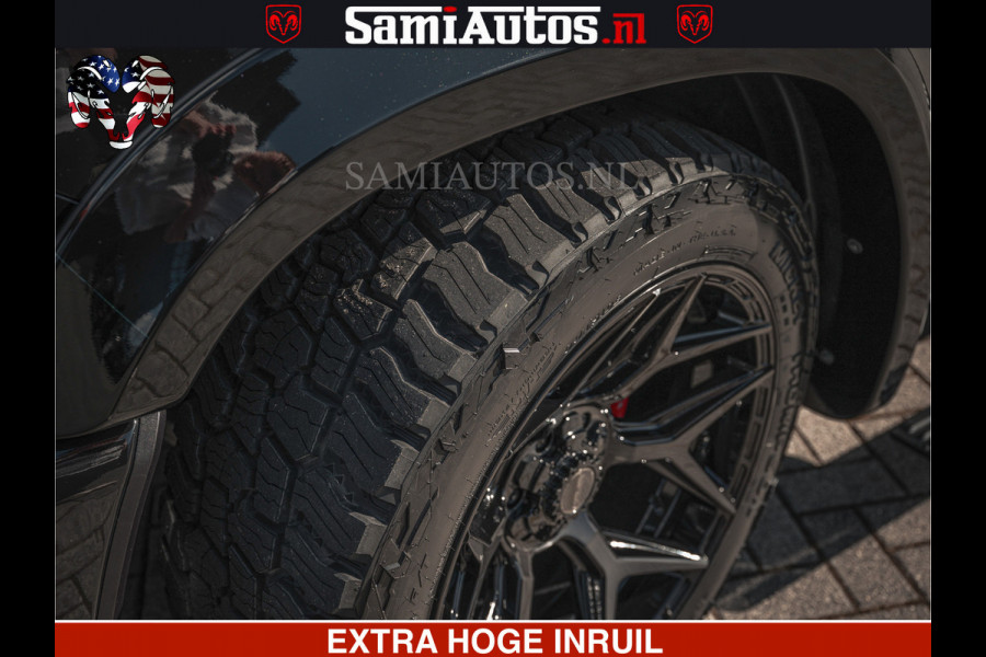 Dodge Ram HULK | Limited Night H.O 540HP 706Nm | Massage + Full Option | De Meest Luxe en Volle Pick-Up in zijn Klasse | Hulk Pack is meer Comfortabele Dubbele Cabine met Royale 5 Zitplaatsen | BPM vrij | Nu Leverbaar uit Voorraad | Voorraad Nr 2357 - 5182