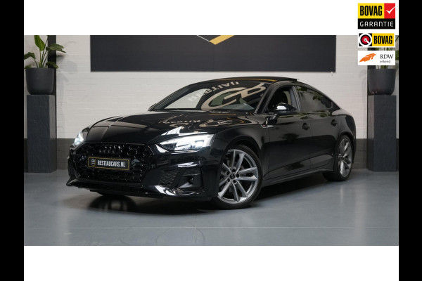 Audi A5 Sportback 35 TFSI 3x S-Line Black Optik AUTOMAAT-ACC-ALCANTARA-AUDI SOUND-CAMERA-KEYLESS-MATRIX-PANORAMA-