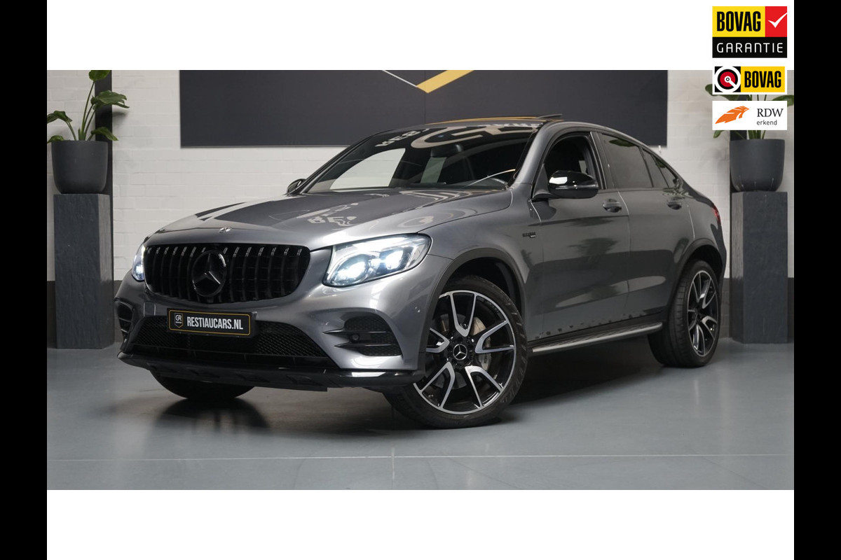 Mercedes-Benz GLC Coupé 43 AMG 4MATIC 360 CAMERA-BURMESTER-SCHAALSTOELEN-LUCHTVERING-PANORAMA-WINTER