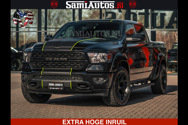 Dodge Ram SPORT | 5.7 V8 4x4 HEMI | PANORAMA DAK | GROOTSCHEM 12 INCH | LPG | Diamond Black Pearl | CREW CAB | DUBBELE CABINE | 5 PERSOONS | DC | VOORRAAD NR 2554 - 6048