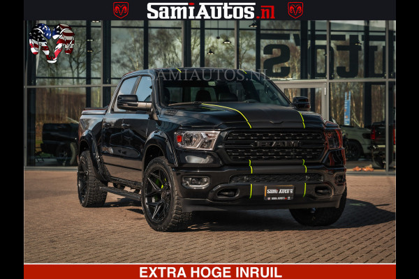 Dodge Ram SPORT | 5.7 V8 4x4 HEMI | PANORAMA DAK | GROOTSCHEM 12 INCH | LPG | Diamond Black Pearl | CREW CAB | DUBBELE CABINE | 5 PERSOONS | DC | VOORRAAD NR 2554 - 6048