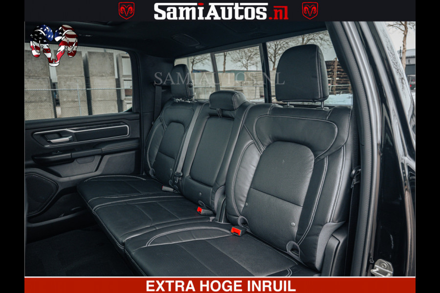Dodge Ram SPORT | 5.7 V8 4x4 HEMI | PANORAMA DAK | GROOTSCHEM 12 INCH | LPG | Diamond Black Pearl | CREW CAB | DUBBELE CABINE | 5 PERSOONS | DC | VOORRAAD NR 2554 - 6048