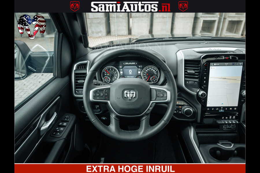 Dodge Ram SPORT | 5.7 V8 4x4 HEMI | PANORAMA DAK | GROOTSCHEM 12 INCH | LPG | Diamond Black Pearl | CREW CAB | DUBBELE CABINE | 5 PERSOONS | DC | VOORRAAD NR 2554 - 6048
