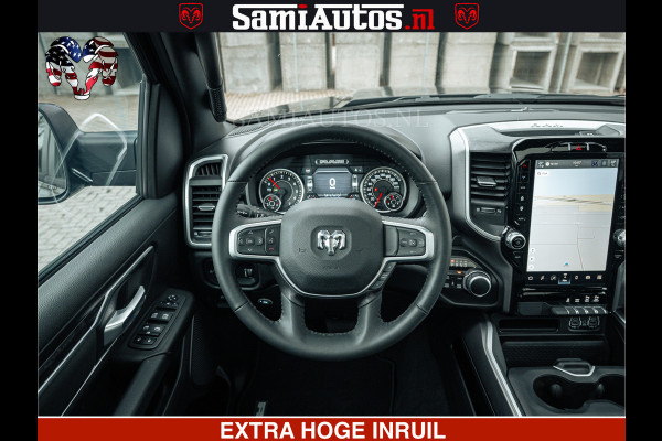 Dodge Ram SPORT | 5.7 V8 4x4 HEMI | PANORAMA DAK | GROOTSCHEM 12 INCH | LPG | Diamond Black Pearl | CREW CAB | DUBBELE CABINE | 5 PERSOONS | DC | VOORRAAD NR 2554 - 6048