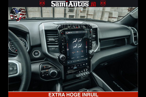 Dodge Ram SPORT | 5.7 V8 4x4 HEMI | PANORAMA DAK | GROOTSCHEM 12 INCH | LPG | Diamond Black Pearl | CREW CAB | DUBBELE CABINE | 5 PERSOONS | DC | VOORRAAD NR 2554 - 6048