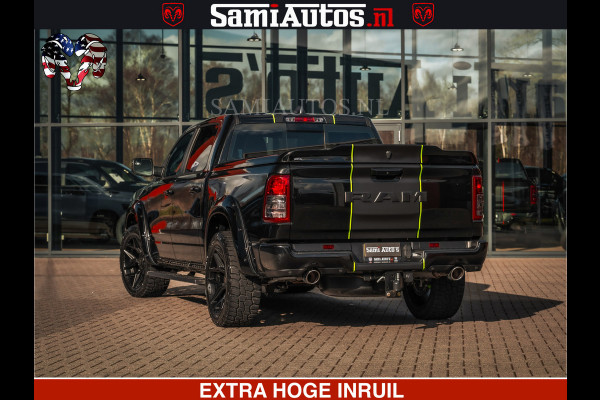 Dodge Ram SPORT | 5.7 V8 4x4 HEMI | PANORAMA DAK | GROOTSCHEM 12 INCH | LPG | Diamond Black Pearl | CREW CAB | DUBBELE CABINE | 5 PERSOONS | DC | VOORRAAD NR 2554 - 6048