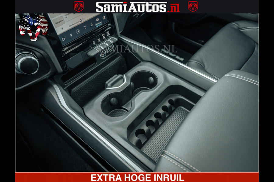 Dodge Ram SPORT | 5.7 V8 4x4 HEMI | PANORAMA DAK | GROOTSCHEM 12 INCH | LPG | Diamond Black Pearl | CREW CAB | DUBBELE CABINE | 5 PERSOONS | DC | VOORRAAD NR 2554 - 6048