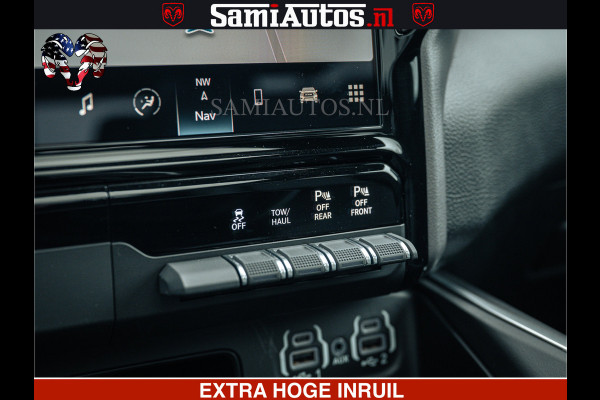 Dodge Ram SPORT | 5.7 V8 4x4 HEMI | PANORAMA DAK | GROOTSCHEM 12 INCH | LPG | Diamond Black Pearl | CREW CAB | DUBBELE CABINE | 5 PERSOONS | DC | VOORRAAD NR 2554 - 6048