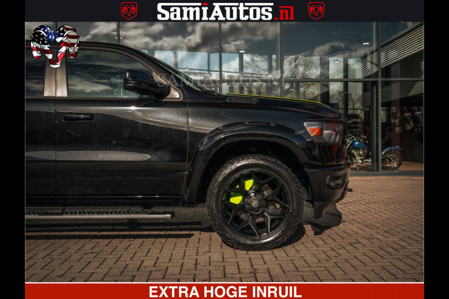 Dodge Ram SPORT | 5.7 V8 4x4 HEMI | PANORAMA DAK | GROOTSCHEM 12 INCH | LPG | Diamond Black Pearl | CREW CAB | DUBBELE CABINE | 5 PERSOONS | DC | VOORRAAD NR 2554 - 6048