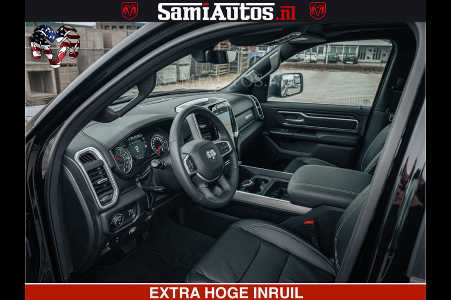 Dodge Ram SPORT | 5.7 V8 4x4 HEMI | PANORAMA DAK | GROOTSCHEM 12 INCH | LPG | Diamond Black Pearl | CREW CAB | DUBBELE CABINE | 5 PERSOONS | DC | VOORRAAD NR 2554 - 6048