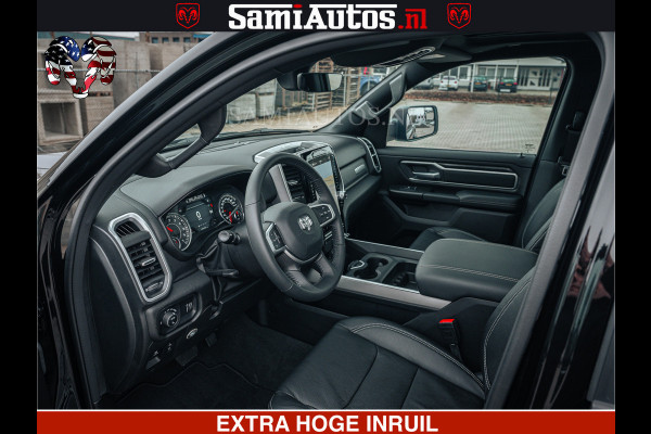 Dodge Ram SPORT | 5.7 V8 4x4 HEMI | PANORAMA DAK | GROOTSCHEM 12 INCH | LPG | Diamond Black Pearl | CREW CAB | DUBBELE CABINE | 5 PERSOONS | DC | VOORRAAD NR 2554 - 6048