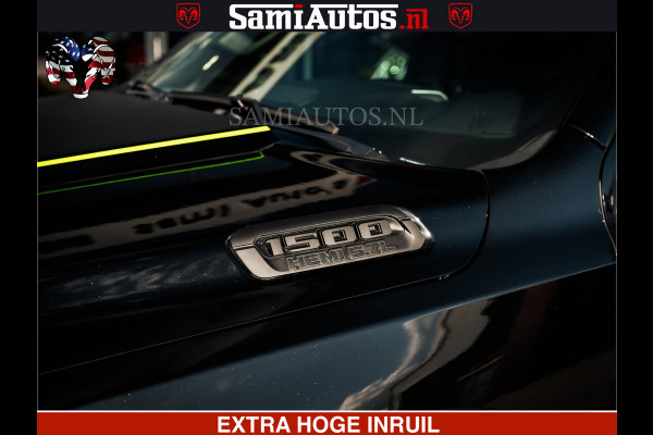 Dodge Ram SPORT | 5.7 V8 4x4 HEMI | PANORAMA DAK | GROOTSCHEM 12 INCH | LPG | Diamond Black Pearl | CREW CAB | DUBBELE CABINE | 5 PERSOONS | DC | VOORRAAD NR 2554 - 6048