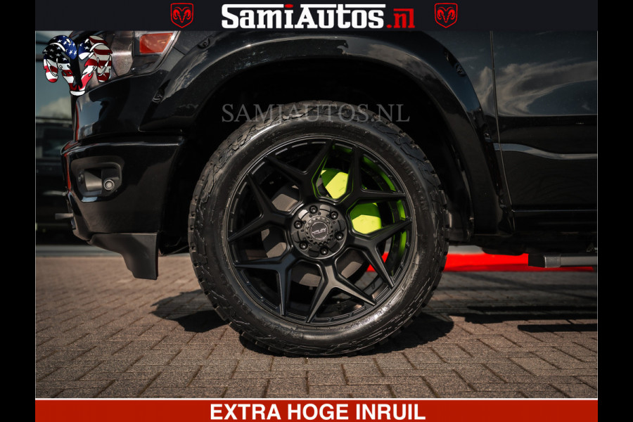 Dodge Ram SPORT | 5.7 V8 4x4 HEMI | PANORAMA DAK | GROOTSCHEM 12 INCH | LPG | Diamond Black Pearl | CREW CAB | DUBBELE CABINE | 5 PERSOONS | DC | VOORRAAD NR 2554 - 6048