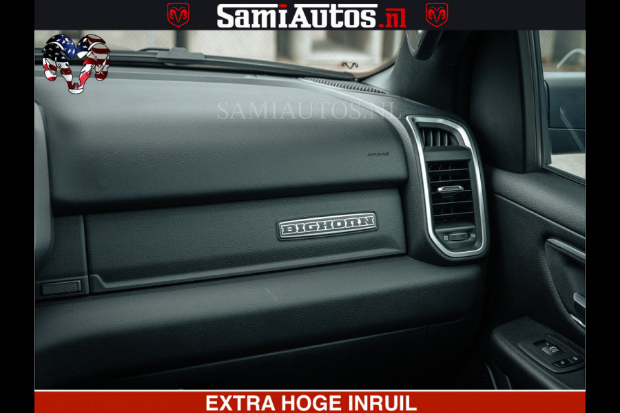 Dodge Ram SPORT | 5.7 V8 4x4 HEMI | PANORAMA DAK | GROOTSCHEM 12 INCH | LPG | Diamond Black Pearl | CREW CAB | DUBBELE CABINE | 5 PERSOONS | DC | VOORRAAD NR 2554 - 6048