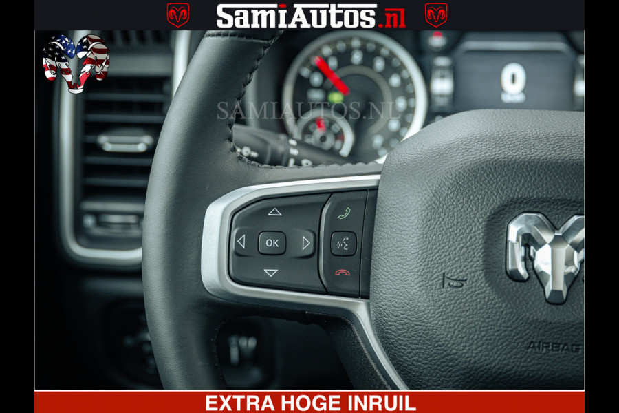 Dodge Ram SPORT | 5.7 V8 4x4 HEMI | PANORAMA DAK | GROOTSCHEM 12 INCH | LPG | Diamond Black Pearl | CREW CAB | DUBBELE CABINE | 5 PERSOONS | DC | VOORRAAD NR 2554 - 6048