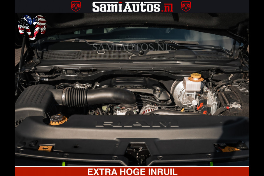 Dodge Ram SPORT | 5.7 V8 4x4 HEMI | PANORAMA DAK | GROOTSCHEM 12 INCH | LPG | Diamond Black Pearl | CREW CAB | DUBBELE CABINE | 5 PERSOONS | DC | VOORRAAD NR 2554 - 6048
