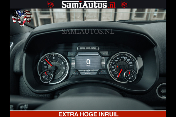 Dodge Ram SPORT | 5.7 V8 4x4 HEMI | PANORAMA DAK | GROOTSCHEM 12 INCH | LPG | Diamond Black Pearl | CREW CAB | DUBBELE CABINE | 5 PERSOONS | DC | VOORRAAD NR 2554 - 6048