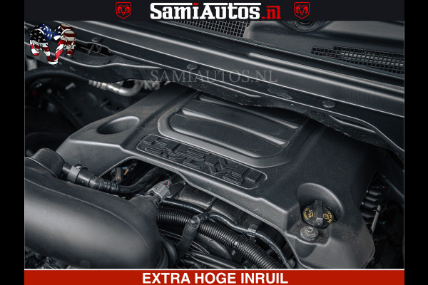 Dodge Ram SPORT | 5.7 V8 4x4 HEMI | PANORAMA DAK | GROOTSCHEM 12 INCH | LPG | Diamond Black Pearl | CREW CAB | DUBBELE CABINE | 5 PERSOONS | DC | VOORRAAD NR 2554 - 6048