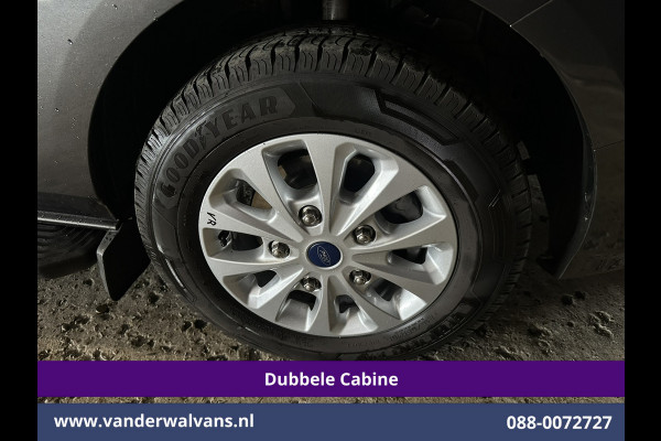 Ford Transit Custom 2.0 TDCI 131pk Automaat L2H1 Dubbele Cabine Euro6 Airco | 2x zijdeur | 5-Zits | Camera | Apple Carplay | LED Android Auto, Cruisecontrol, Trekhaak, Parkeersensoren, LM velgen, Leder, Stoelverwarming, Verwarmde voorruit, Sidebars, Dakdragers, Elektrisch verstelbare bestuurdersstoel