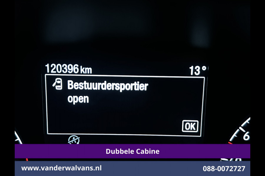 Ford Transit Custom 2.0 TDCI 131pk Automaat L2H1 Dubbele Cabine Euro6 Airco | 2x zijdeur | 5-Zits | Camera | Apple Carplay | LED Android Auto, Cruisecontrol, Trekhaak, Parkeersensoren, LM velgen, Leder, Stoelverwarming, Verwarmde voorruit, Sidebars, Dakdragers, Elektrisch verstelbare bestuurdersstoel