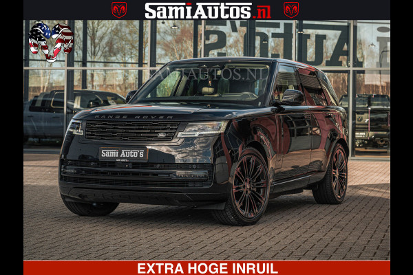 Land Rover Range Rover P550e 551 PK GARANTIE TOT 14-03-2029 | ACHTERAS BESTURING | SOFT CLOSE | HEAD-UP | FACELIFT MODEL | 23 INCH VELGEN | PANORAMADAK | STUURVERWARMING | STOEL KOELING | Incl btw | Fabrieksgarantie tot 14-03-2029 – Geniet van gemoedsrust met uitgebreide dekking tot deze datum.