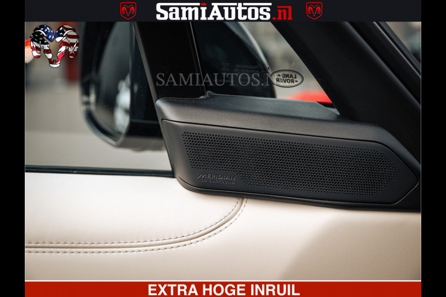 Land Rover Range Rover P550e 551 PK GARANTIE TOT 14-03-2029 | ACHTERAS BESTURING | SOFT CLOSE | HEAD-UP | FACELIFT MODEL | 23 INCH VELGEN | PANORAMADAK | STUURVERWARMING | STOEL KOELING | Incl btw | Fabrieksgarantie tot 14-03-2029 – Geniet van gemoedsrust met uitgebreide dekking tot deze datum.